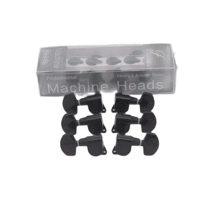 

1 Set 3R-3LBlack Guitar Machine Heads Tuners