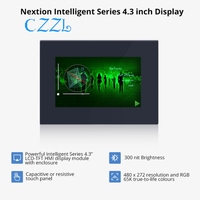 NEW Nextion 4.3 Inch LCD-TFT HMI Display Capacitive/Resistive Touch Panel Module Intelligent Series RGB 65K Color With Enclosure