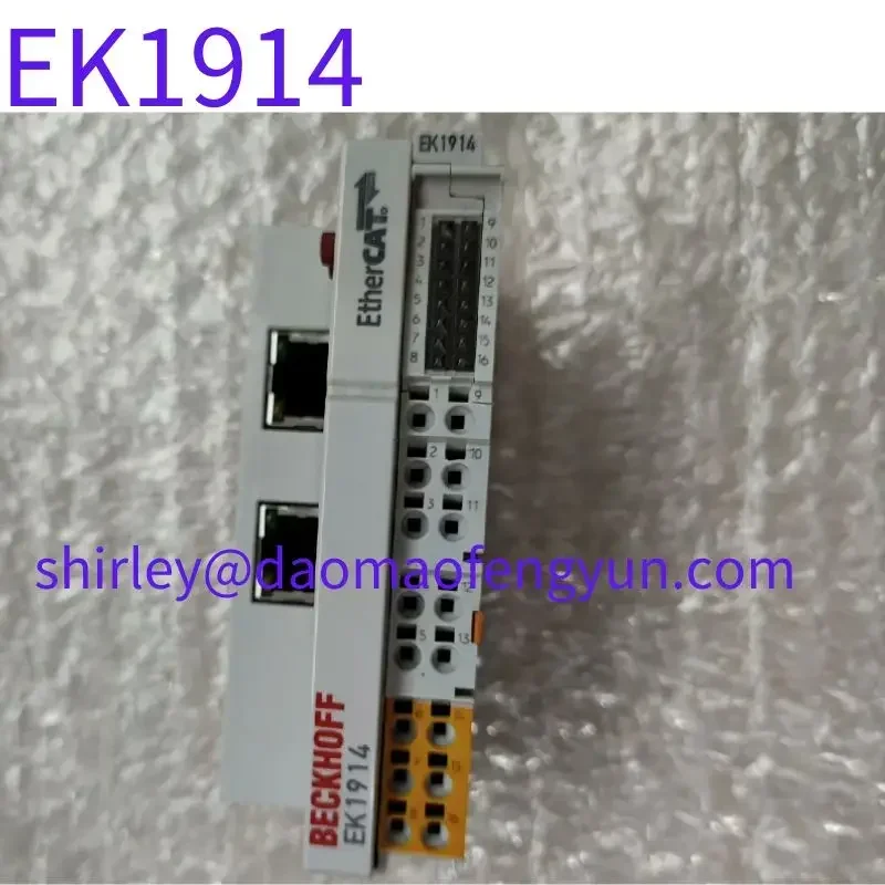 

Used EK1914 moduleFunctional testing package is ready