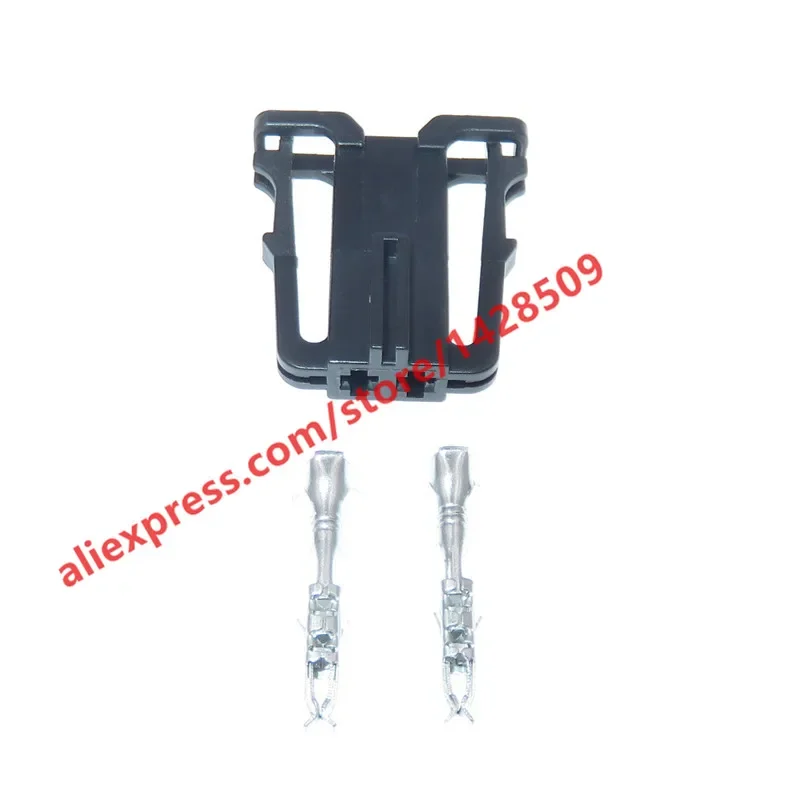 1 Set 2 Pin Auto Audio Speaker Socket Cable Plug For VW Trunk Audi 1J0971972 1J0 971 972