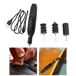 Electric Leather Polisher Leather Burnishing Machine DIY USB Adjustable Speed Polishing Machine for Household Adult Men Women