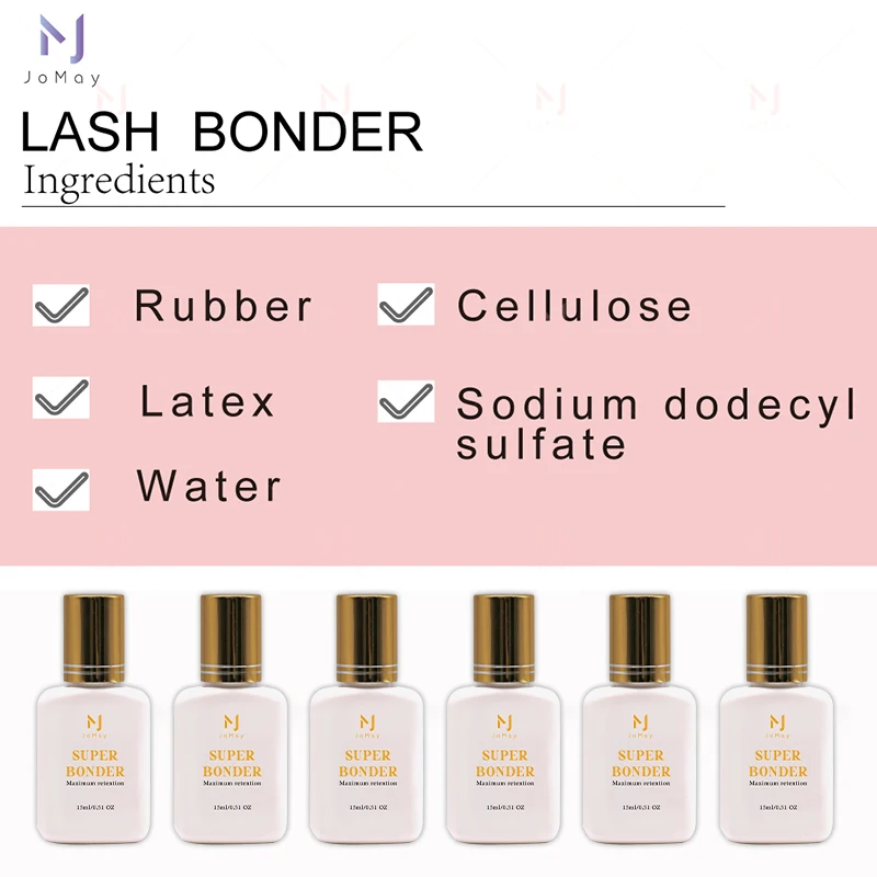 JOMAY 15ml Super Bonder For Eyelashes Extensions Lash Primer And Bonder For Lash Glue Help Lash Bonder Adhesive Makeup Tools