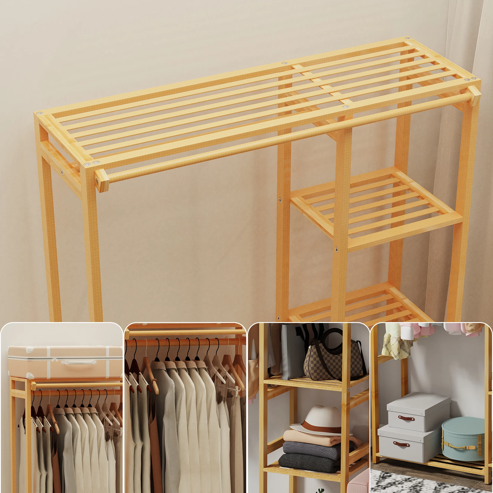 Thumbnail 4 - #27 Cheap Garment Storage Racks Worth Buying