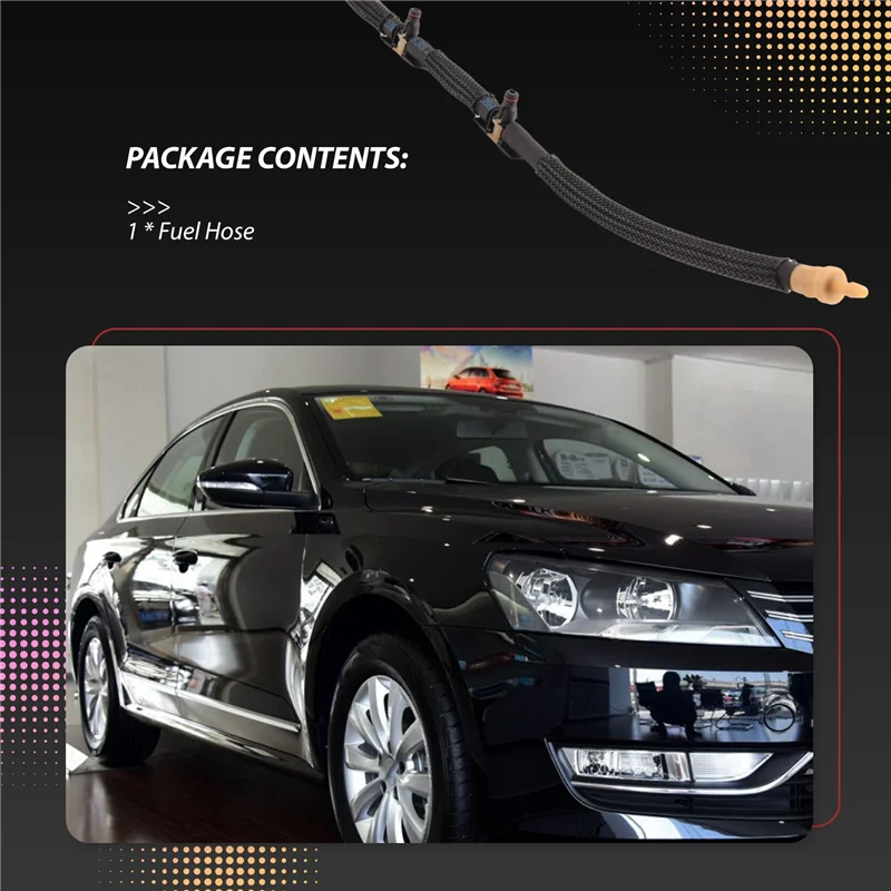 A45F-03L 130235 AD خط إرجاع الوقود خرطوم إرجاع الوقود خط الخزان خرطوم حاقن الأنابيب خرطوم تسرب خط ل Amarok 2010-