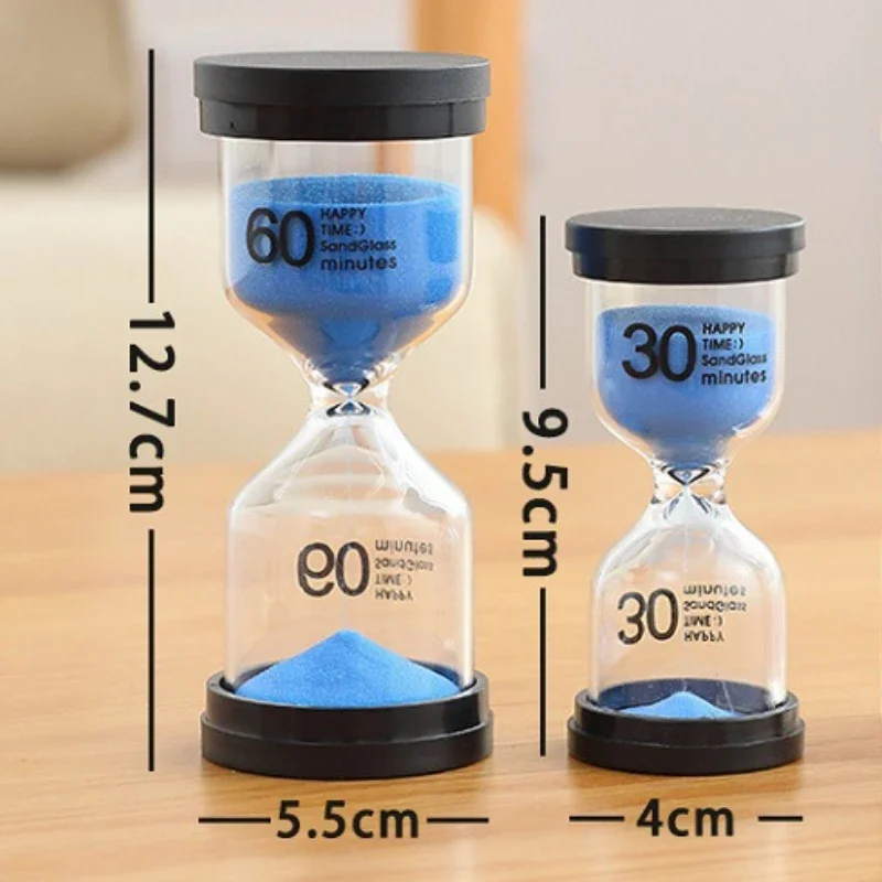 1/3/5/10/15/30 Hourglass Minutes Sand Watch Sandglass Timer Watch Clock Gift Children Sand Timer Hour Home Decoration