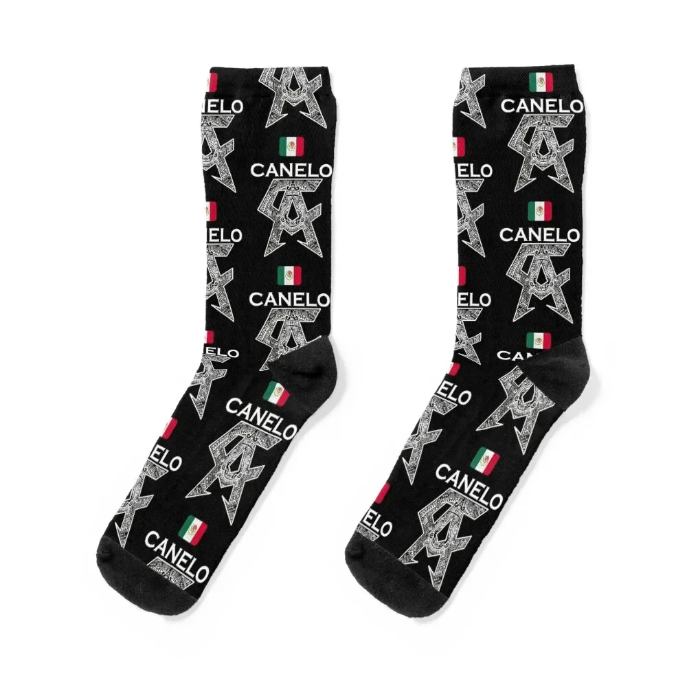 

Canelo Alvarez Mexican Socks cartoon Climbing Argentina Designer Man Socks Women's