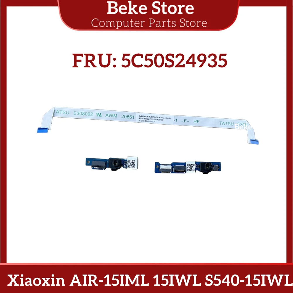 Beke 오리지널 MICBD FFC MIC 고무 B, 레노버 샤오신 AIR-15IML 15IWL 2019 아이디어 패드 S540-15 시리즈 5C50S24935 HQ22020465000, 신제품