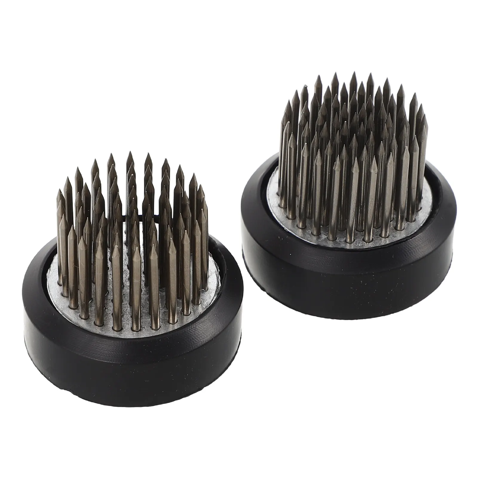 2Pcs Flower Frog Pin Holder Stainless Steel Japanese Round Floral Arrangement Base Stable Metal Flower Frog for DIY