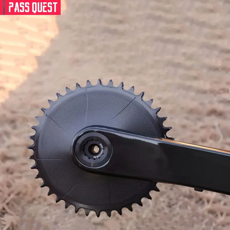 PASS QUEST AXS AERO Round Narrow Wide Chainring (3mm offset ) 40-56TApplicable RACE FACE