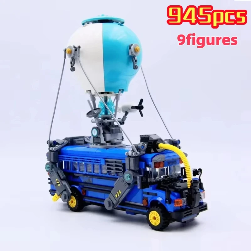 

954 шт., техническая классическая модель боевого автобуса MOC 77037, рождественские украшения, кирпич, детские развивающие игрушки, подарок для детей и мальчиков