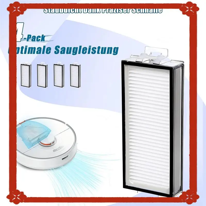24-Hour Delivery HEPA Filter For Roborock Q5 Pro/Q5 Pro+/Q7/ Q7+/Q7 Max/Q7 Max+/Q8 Max/ Q8 Max+ Robot Vacuum Cleaner Replacement