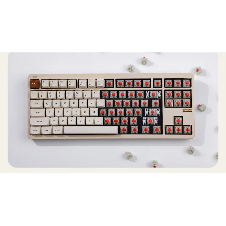 NuPhy Cherry Silent Red Clear-Top Switches