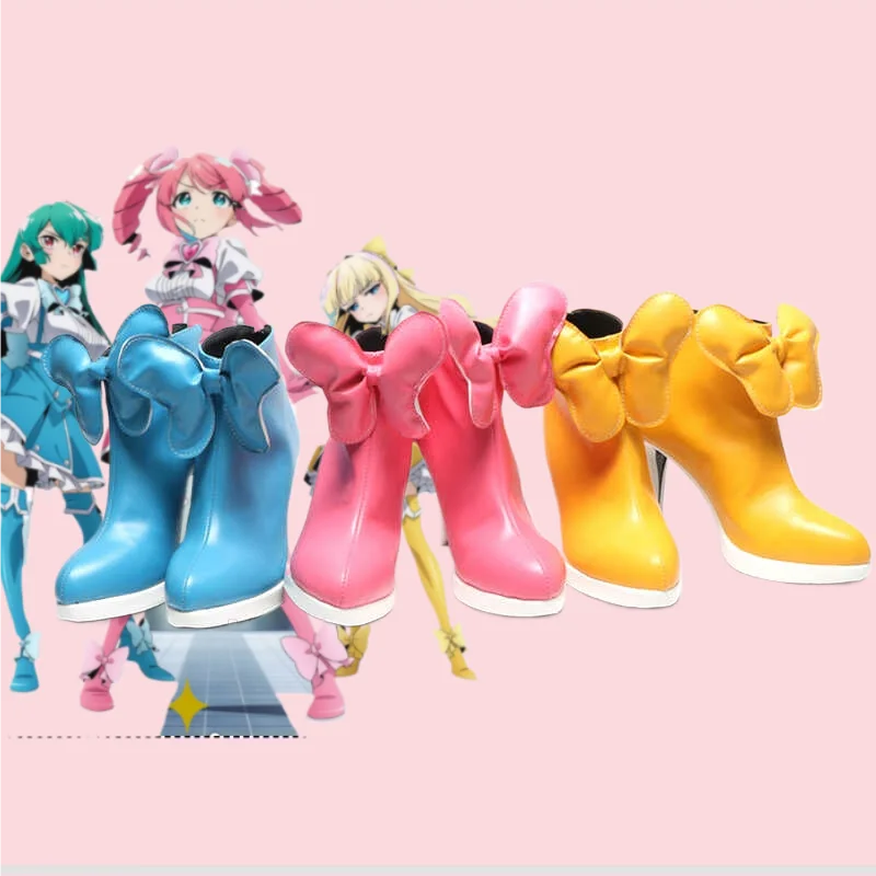 

Gushing Over Magical Girls Hanabishi Haruka Tenkawa Kaoruko Magia Sulfur Minakami Sayo Обувь для косплея Сапоги