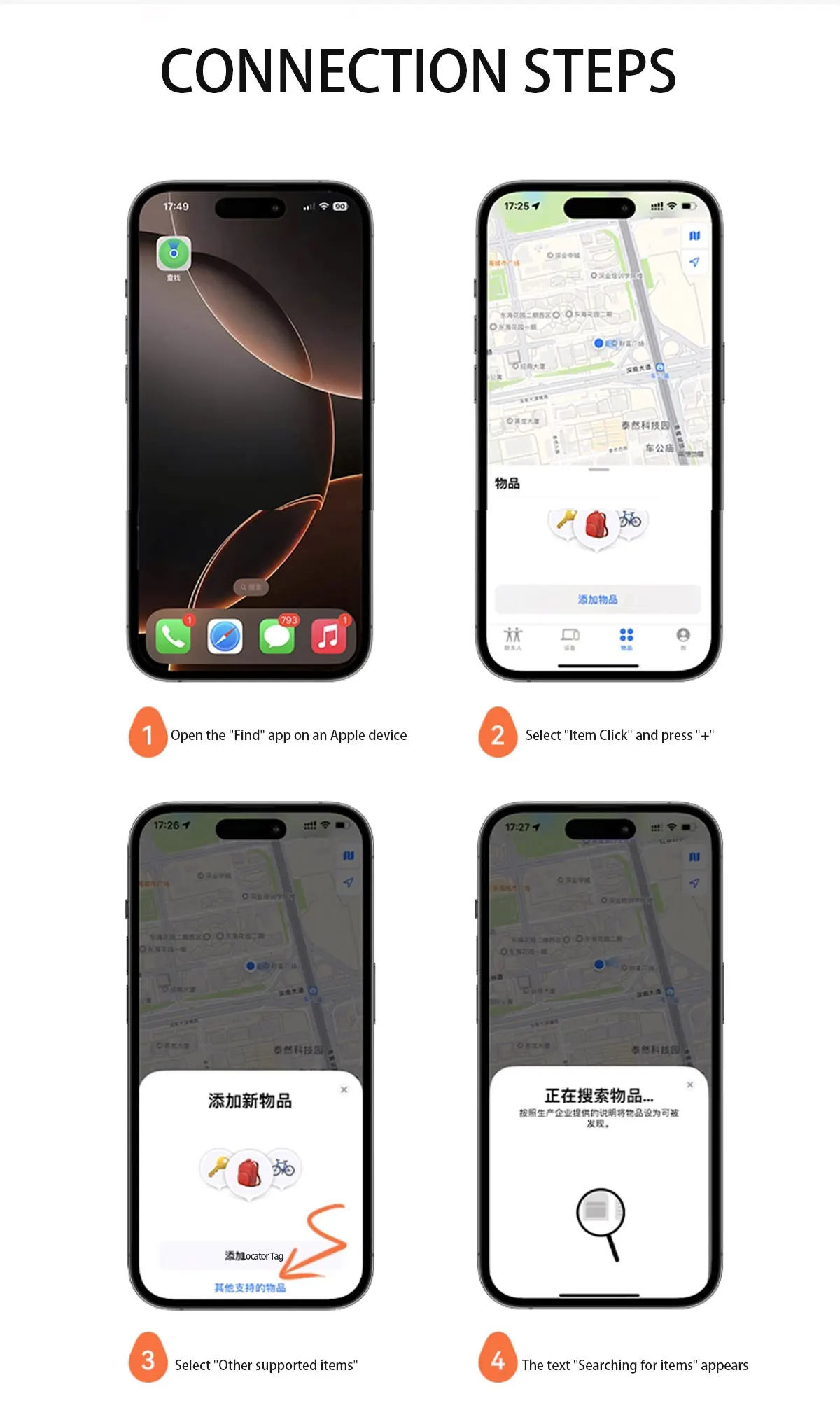 2026 Neuer Smart Tag IP67 Tracker Anti-Verlust Air Tag Kompatibel mit Apple Find My APP IOS Schlüssel Koffer Tasche Ortungsgerät – Detail 9