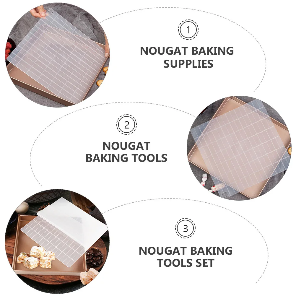 

1 Set Baking Tray Tools Kit Non-Stick Nougat Mould For Cake Roll Swiss Roll Biscuit Chicken Wings Heavy Duty High Temperature