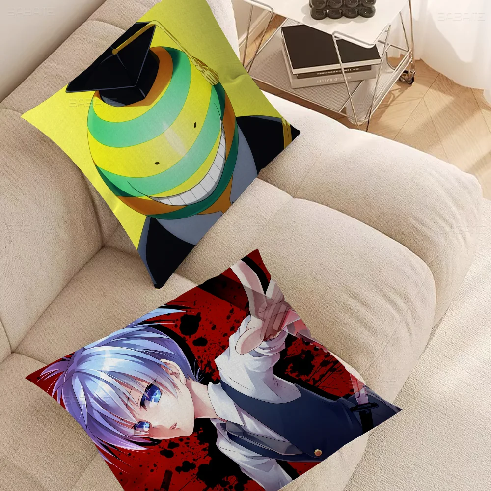 Assassination Classroom Cushion Cover 30x50 Polyester Sofa Cushions Decorative Throw Pillows Home Decoration Pillowcover