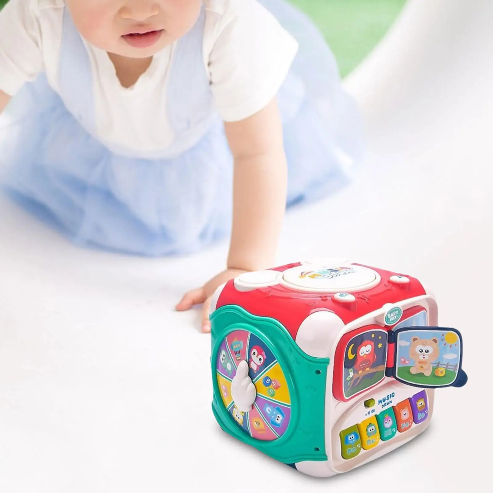 6 in 1 Multifunctional Play Center Sensory Toy for Travel Toy Babies Kids