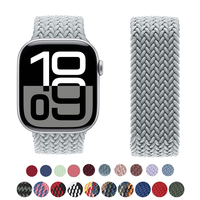 Band For Apple watch Series 10 46mm 42mm 9 7 8 5 SE 6 44mm 45mm 40mm 38 41mm Ultra 49mm bracelet correa Braided Solo Loop Strap