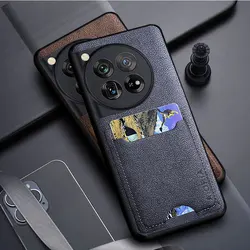 Card Slot Bag Holder Case For Oneplus 13 13R 12 12R 11 11R 10 9 8 7 6 Pro 10T 9R 9RT 8T 7T 6T Ace 2 Pro funda  Luxury case capa