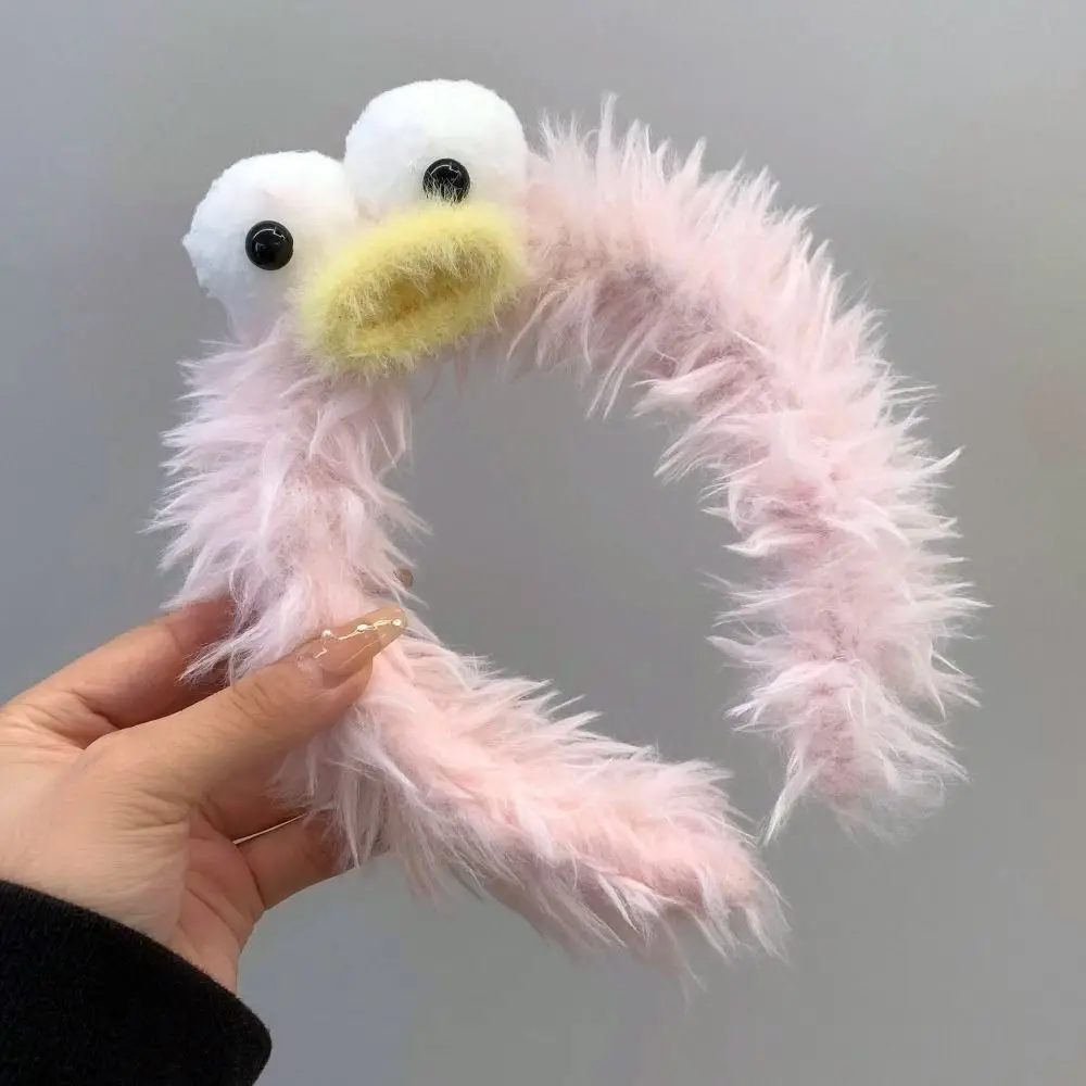 Plush Ugly Doll Headband Fashion Korean Style Hair Accessories Funny Hair Hoop Headpiece Hairbands Cartoon Hair Hoop Wash Face