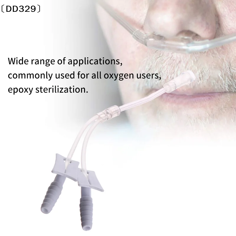 Disposable Oxygen Generator Three-Way Oxygen Tube Oxygen Tee Connector Ventilator Access Hospital Breathing Medical Tools〔DD329〕