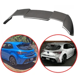 For Toyota Corolla E210 5-Door Hatchback Car Spoiler High Quality ABS Rear Roof Wing Glossy Black Or Carbon Fiber Look Body Kit