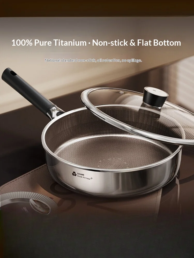 

Nonstick Frying Pan Skillet 10 Inch Ceramic PTFE Free Forged Aluminum Induction Compatible Oven Safe Ergonomic Handle Cookware
