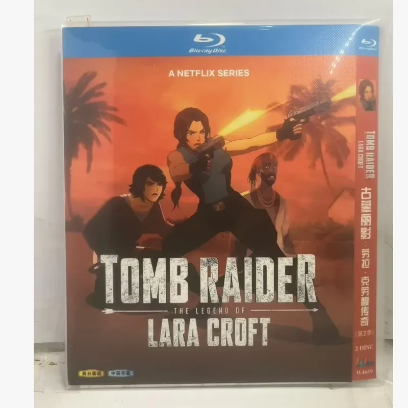 

Blu-ray BD Disc High Definition Animation Tomb Raider The Legend of Laura Crawford Season 2 Disc 2025