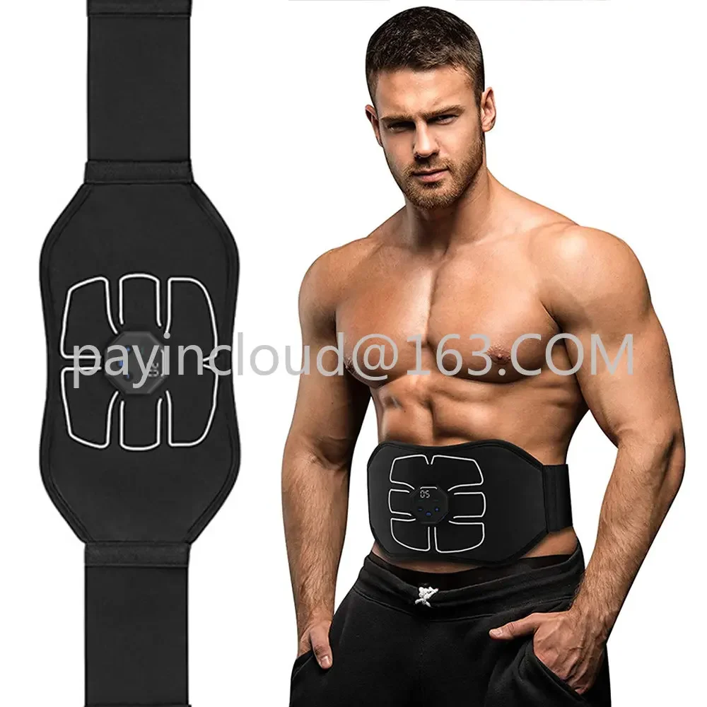 Draagbare Abs Toning Belt Workout elektrische tientallen eenheid ems spierstimulator Abdominale Toning Belt Workout