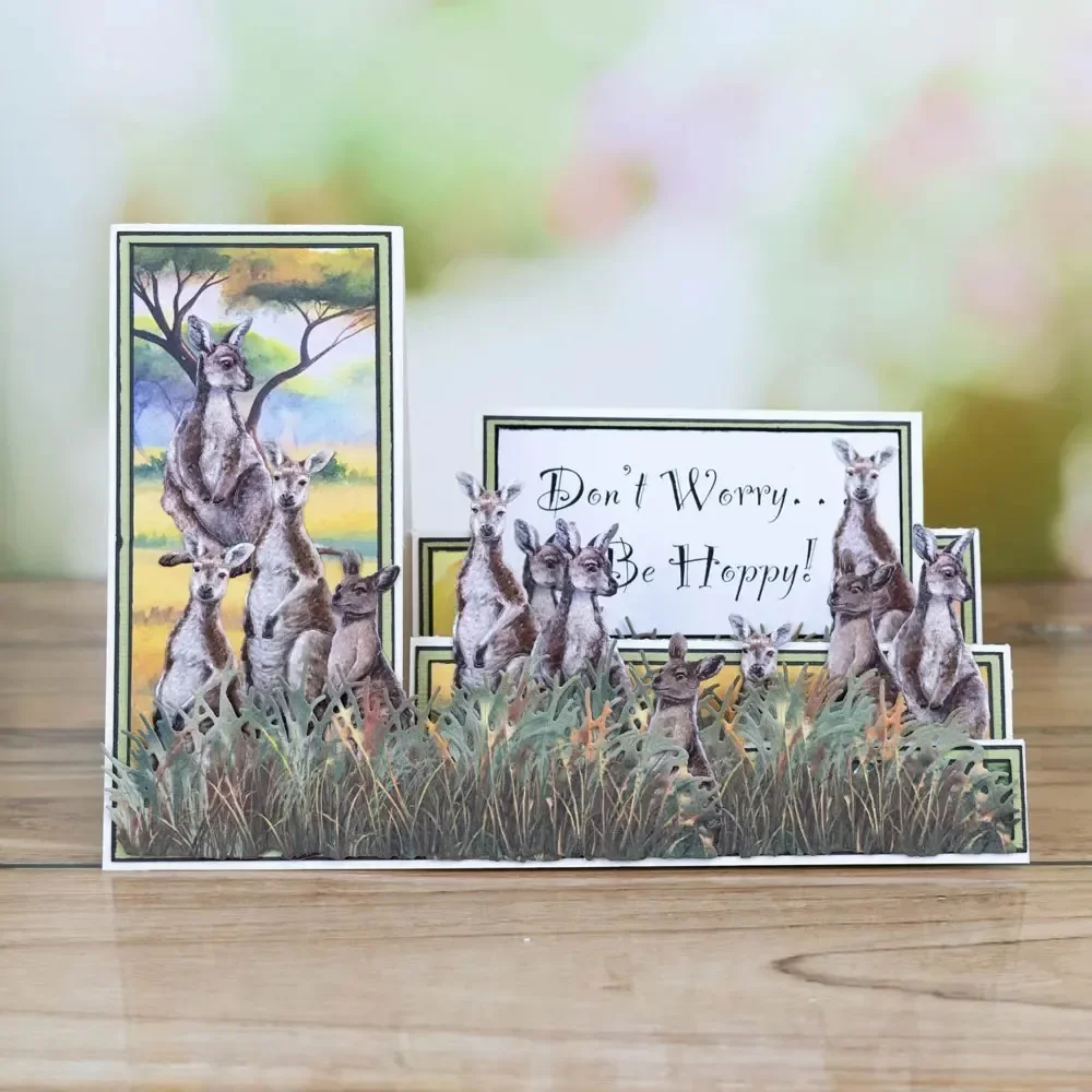 حار الأسرة لطيف أرنب 2025 جديد الحيوان كوالا خلفية المعادن قطع يموت سيليكون ختم سجل القصاصات Stencil ألبوم صور لتقوم بها بنفسك ورقة #3