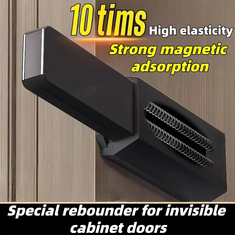 ‌Drawer & Cabinet Push Closer: Heavy Duty Magnetic Bouncer Soft Close Wardrobe Door Stop Latch Catch for Kitchen‌