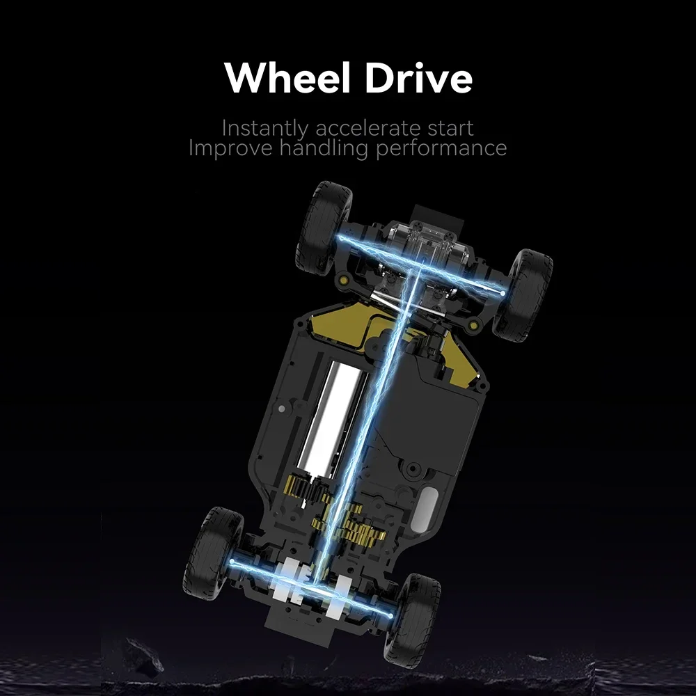 SNICLO CA34 RC Auto 1/43 Mix Go Fpv Telecamera di Controllo Remoto Immersive Vr 4wd Rc Mini Drift Car Regalo Di Compleanno Giocattolo Regalo Personalizzato