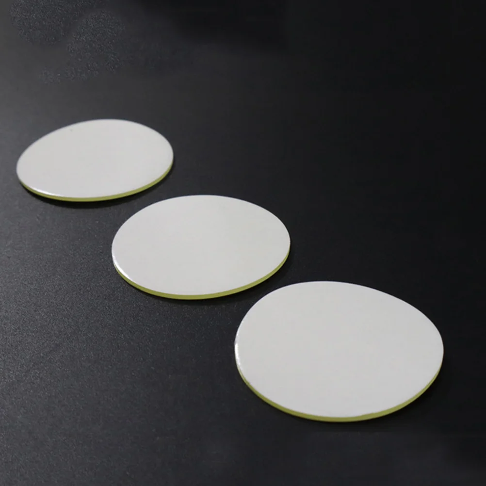 20Pcs Round Double Sided Adhesive Tape Transparent 30Mm Diameter Strong Hold for Crafts Cars Wedding Decor Easy to Cut and Peel