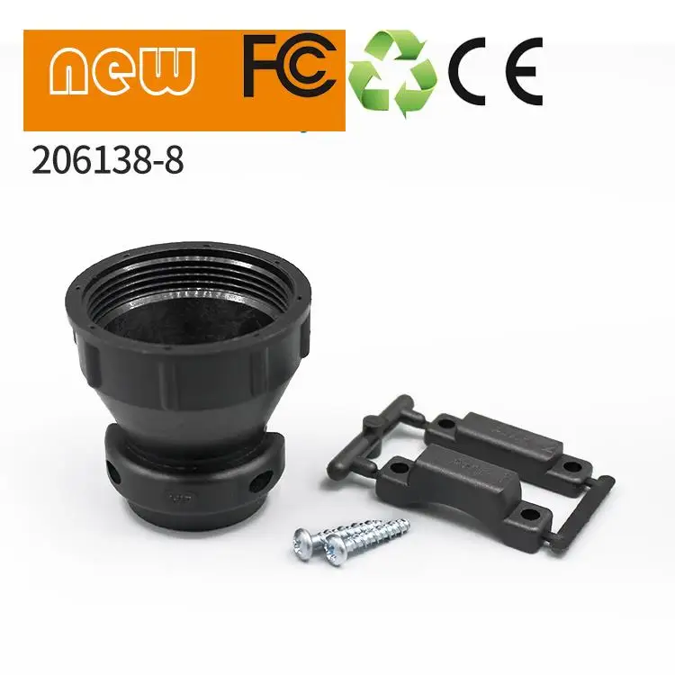 2 개/몫 206138-8 커넥터 100%