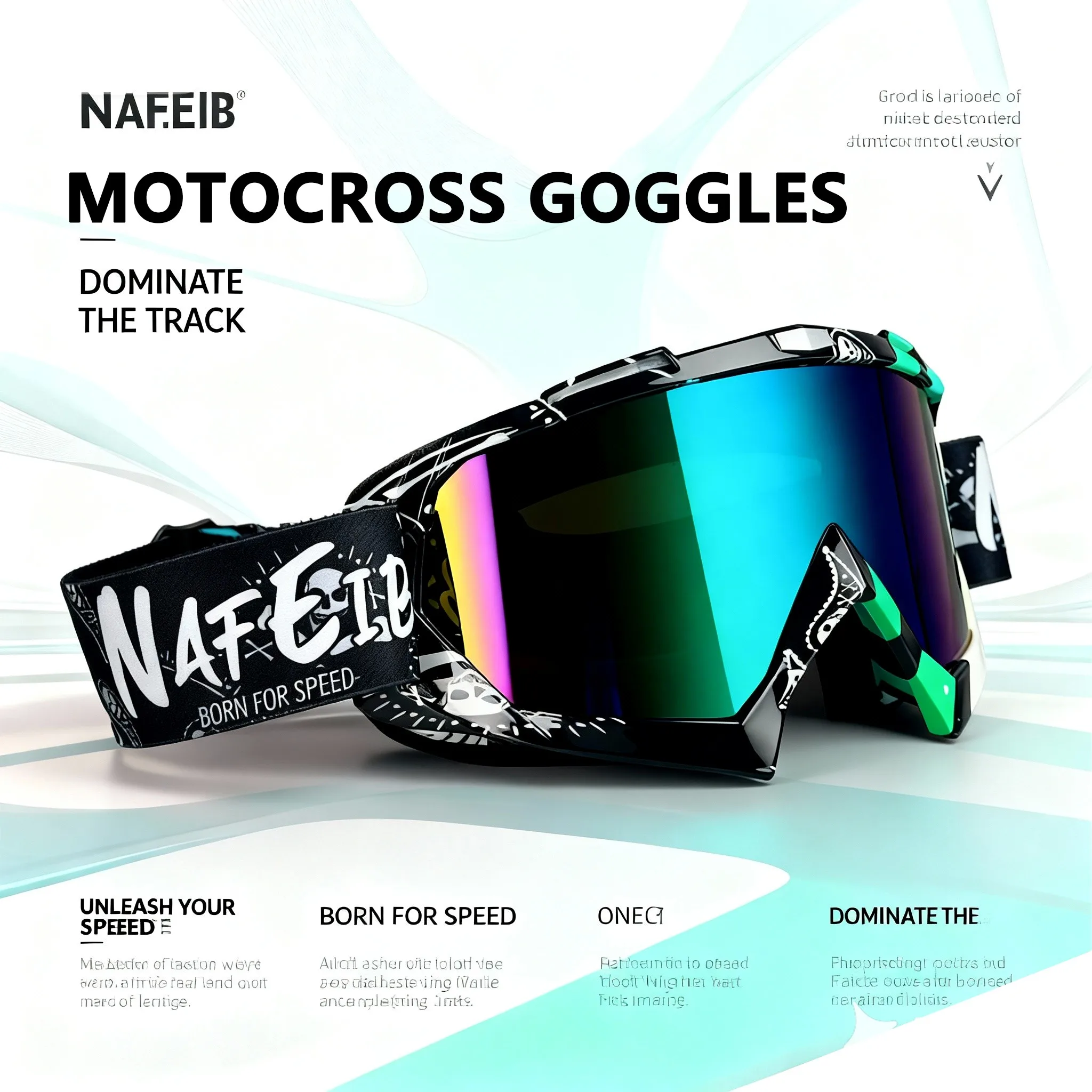 

Новейшие мотоциклетные очки для мужчин, солнцезащитные очки для мотокросса, защитные защитные очки для шлема ночного видения MX, винтажные