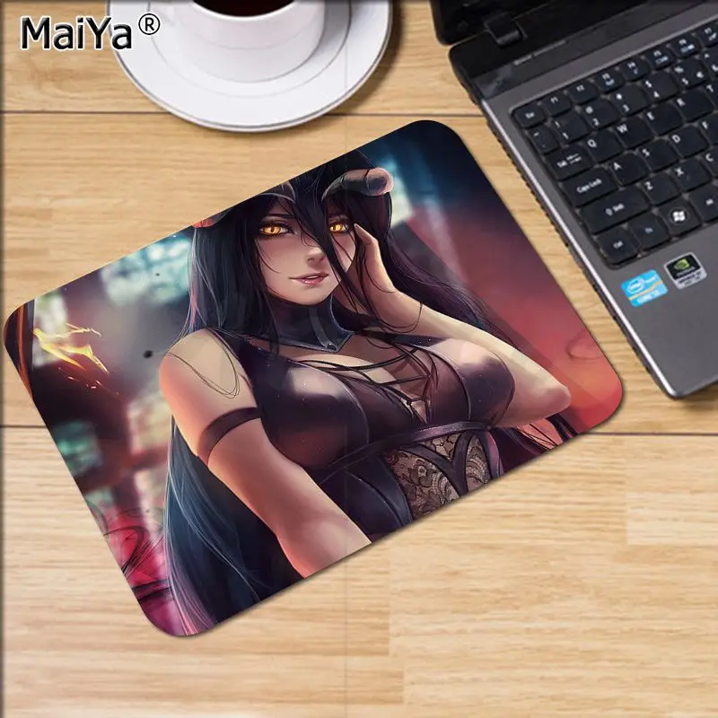 Maiya Albedo Hot Rubber Mouse Durable Desktop Mousepad Size For CSGO Game Player Desktop PC Computer Laptop