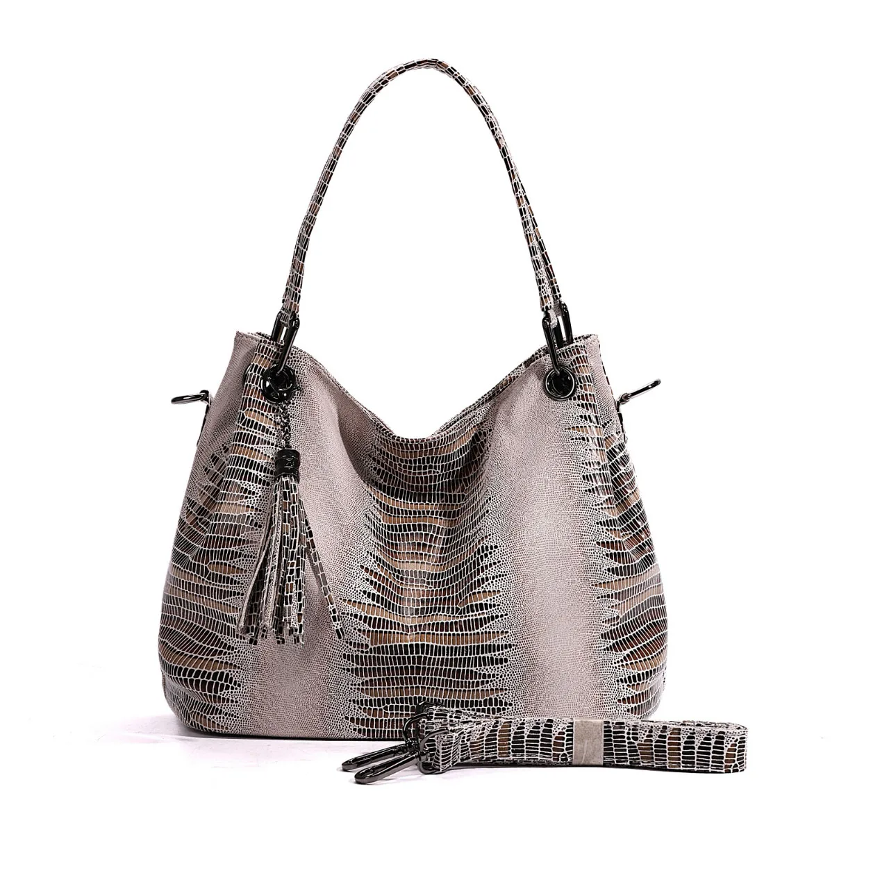

Luxury Designer Women's Serpentine Image Hobo Shoulder Bag Crossbody Bag New Fashion Accessory Handbag For Ladies