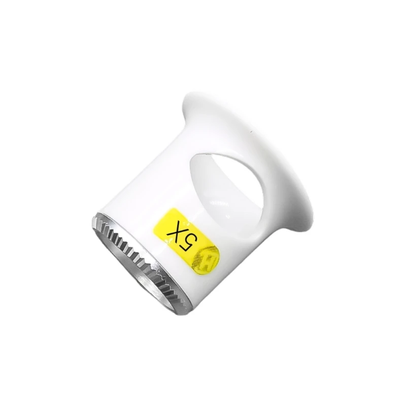 Coin and Collectible Viewing Eye Loupe Magnifiers with Coated Glass, Metal Surround, and Integrated Monocular Eye-Cup Housing