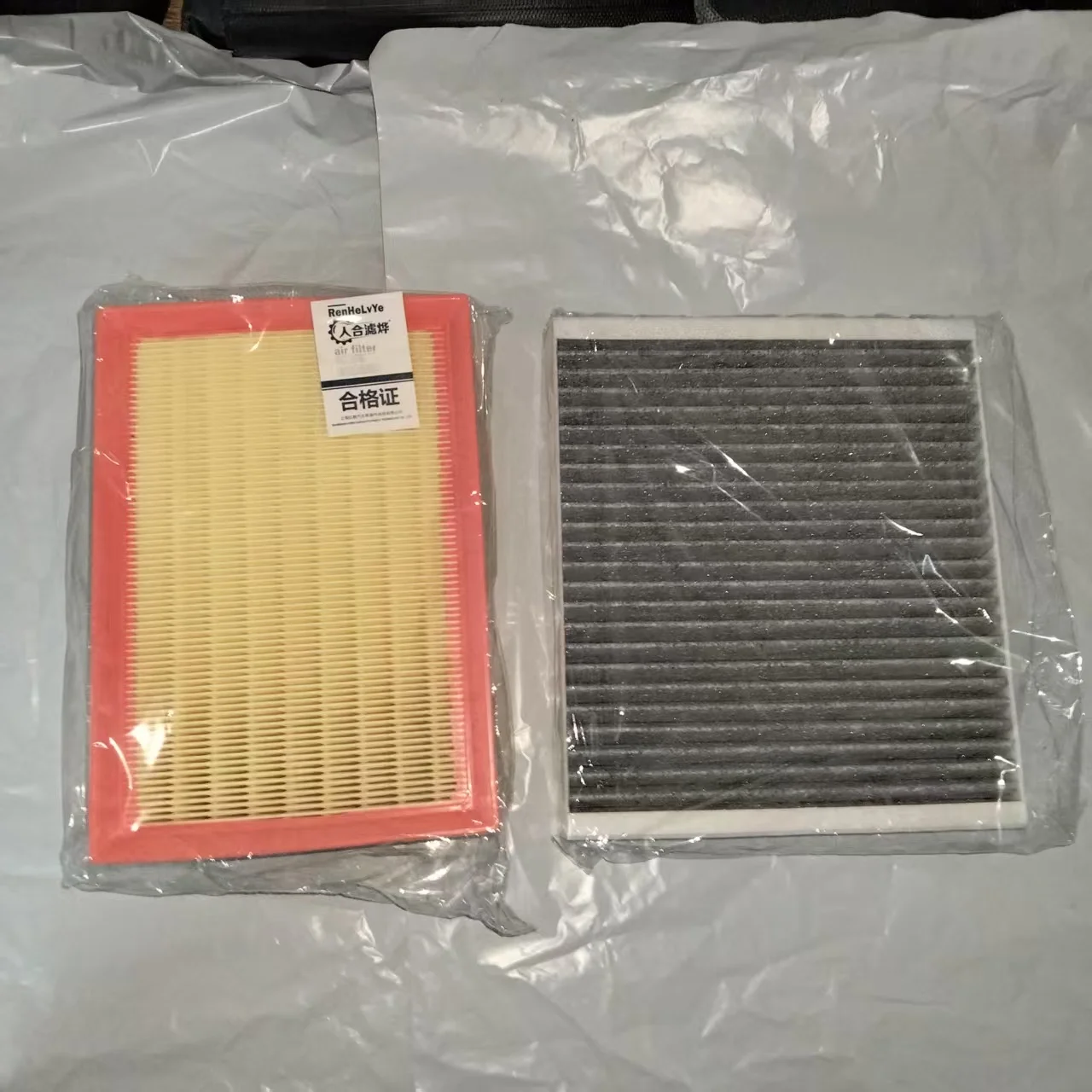 2 قطعة محرك المقصورة A/C فلتر الهواء النقي لشروليه تراكس 1.4T/ بويك إنكور AWD 2012-2019 LUJ LFF 95021102 90928329