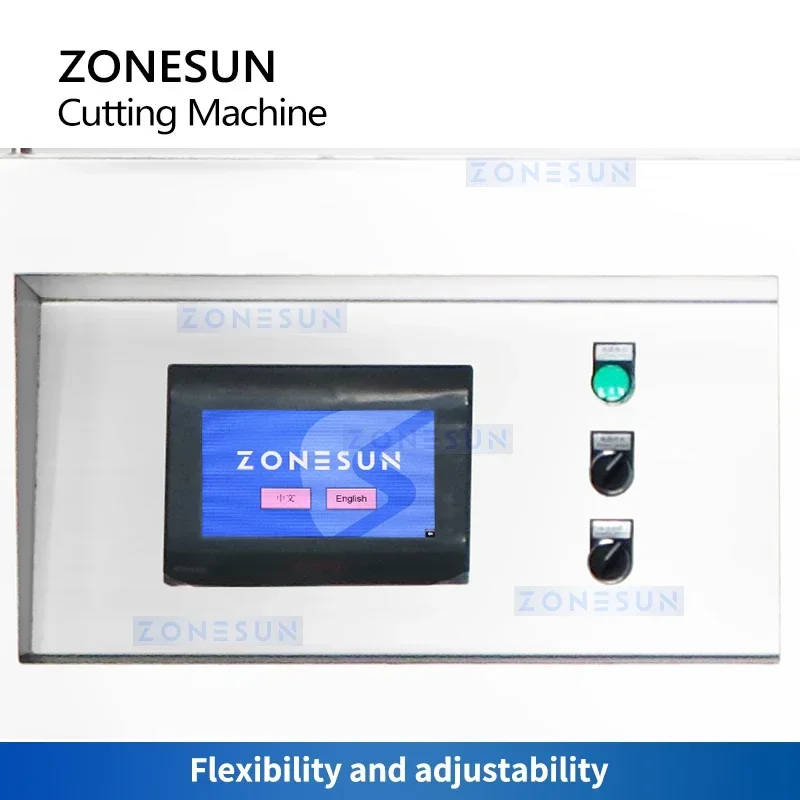 ZONESUN เครื่องตัดแผ่นสบู่อัตโนมัติเครื่องตัดสบู่บาร์นิวเมติกเครื่องตัดสบู่ห้องน้ําตัดอุปกรณ์ ZS-TQ650C