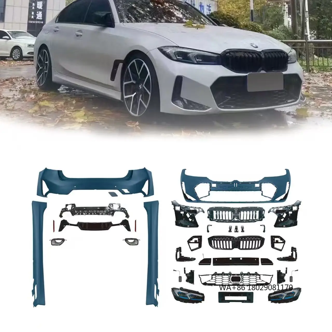 

Новый высококачественный обвес для BMW 3 серии G20 G28 2019-2022 MT (обновление старой модели)