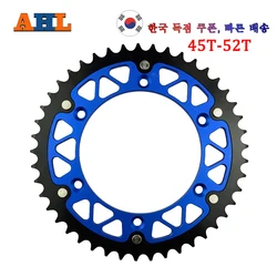 Motorcycle 45T 46T 47T 48T 49T 51T 52T Rear Sprocket For YAMAHA WR125 WR250 WR400 WR426 WR450 YZ125 YZ250 YZ400 YZ450 TTR230