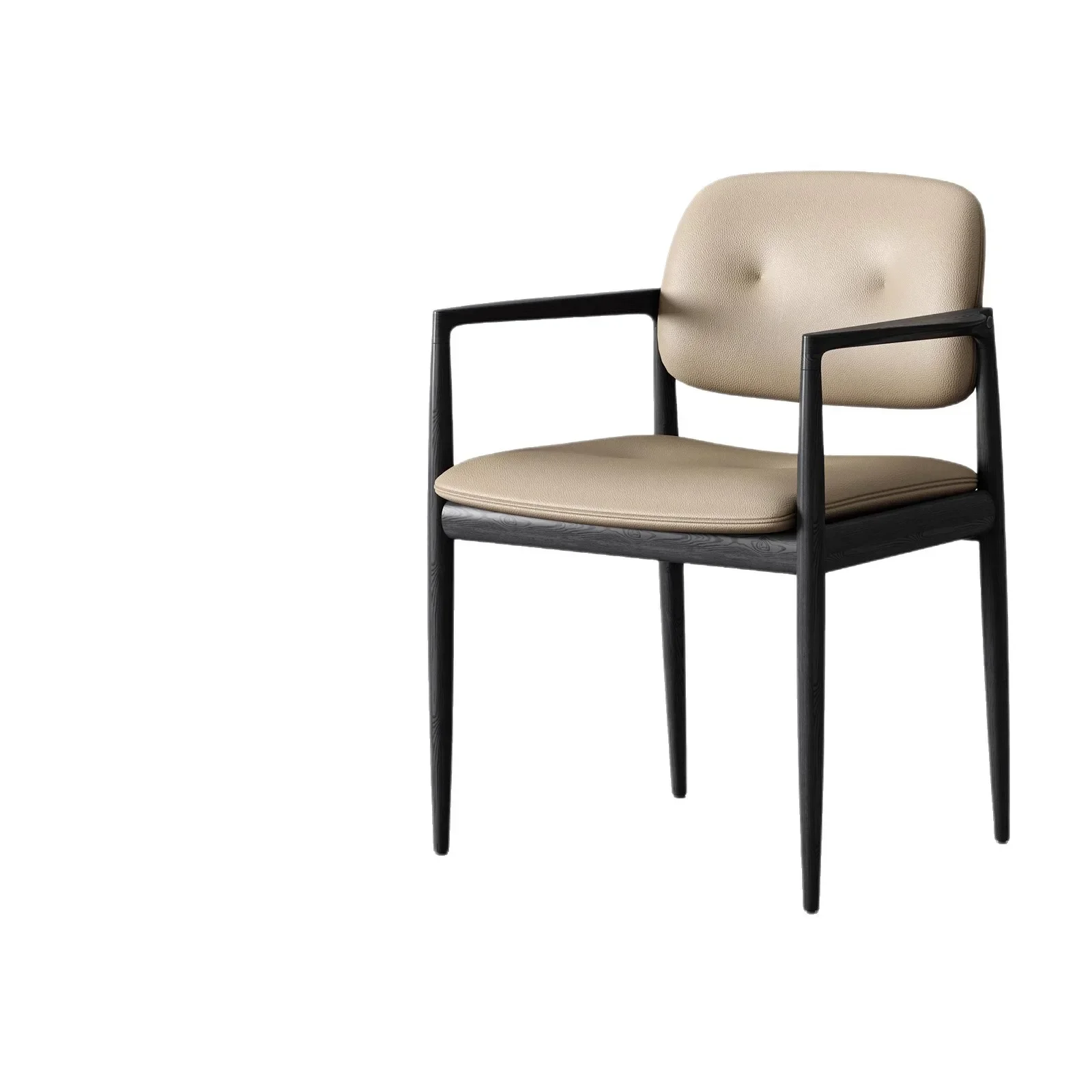 Negotiate genuine leather copy tea table reception Italian minimalist chair