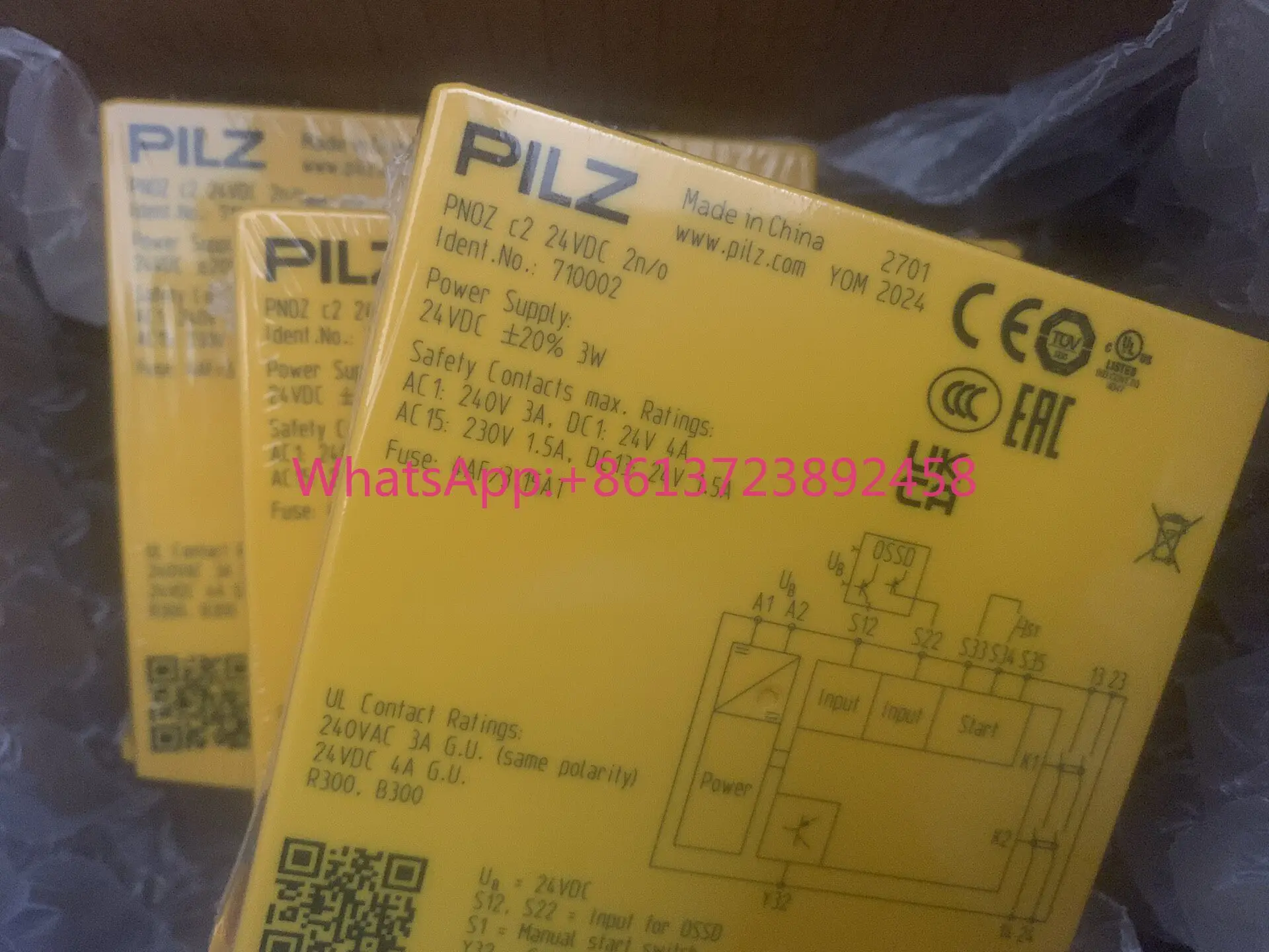 

PILZ Pilz safety relay, model 710002 high quality