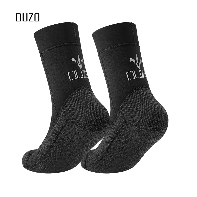 Neoprene Socks 5mm Neoprene Wetsuit Socks Thermal Anti-Slip for Men Women Snorkel Swimming Surfing Kayaking Scuba Diving