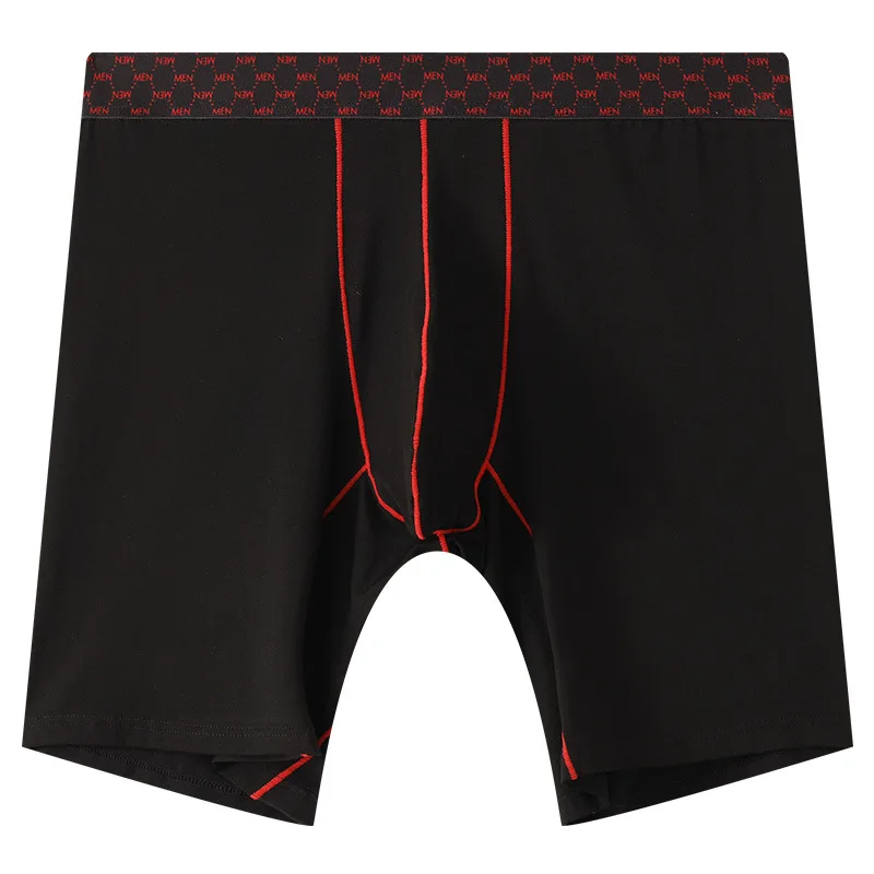 Mens Underwear Boxer Shorts Cotton Panties Homme Ropa Comfortable U Convex Pouch Middle Waist Underpants Man Cueca Calzoncillo
