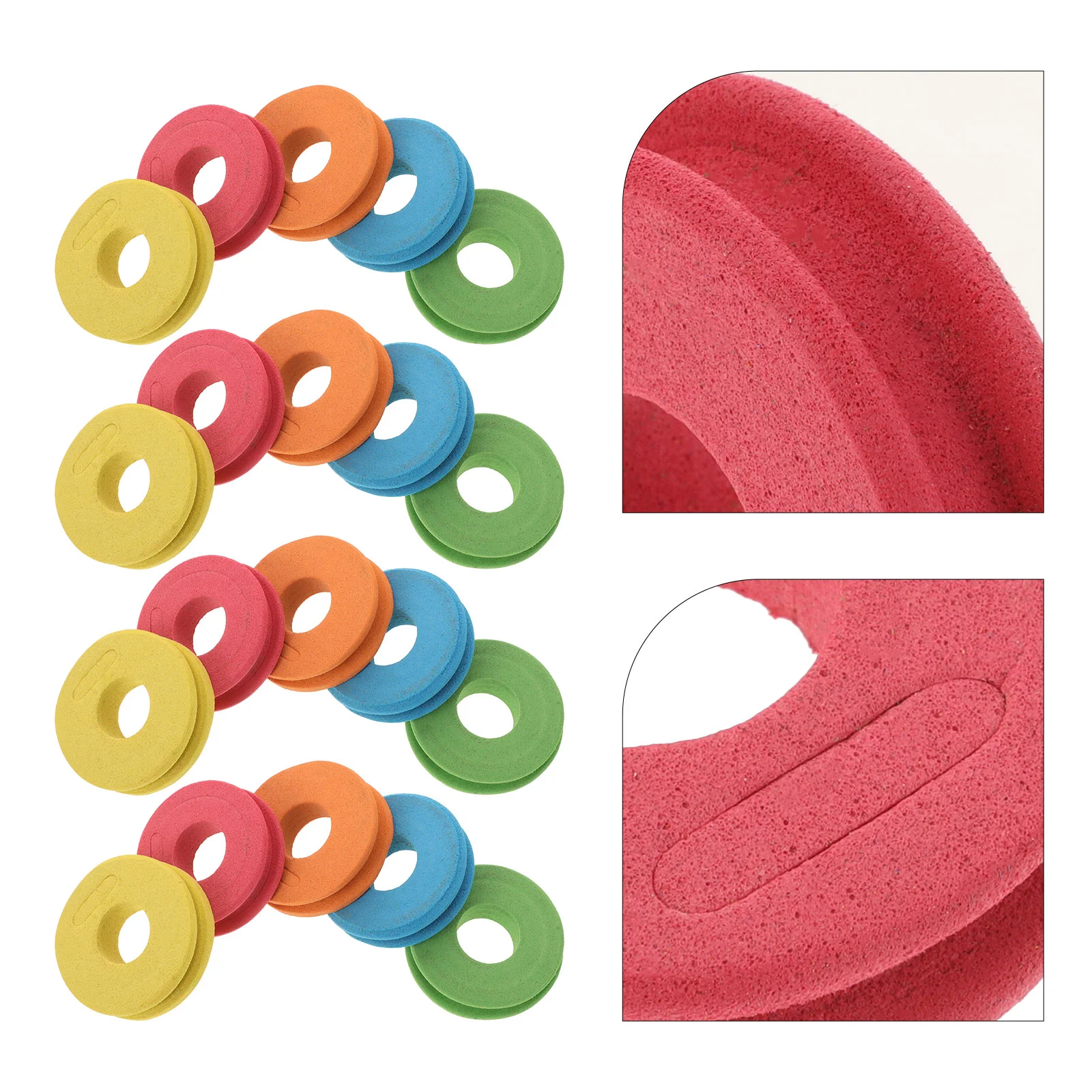 

100pcs Bobbin Spools 4cm Diameter Wood Print Portable Hooks Storage Protects Damage Efficient Collect Use