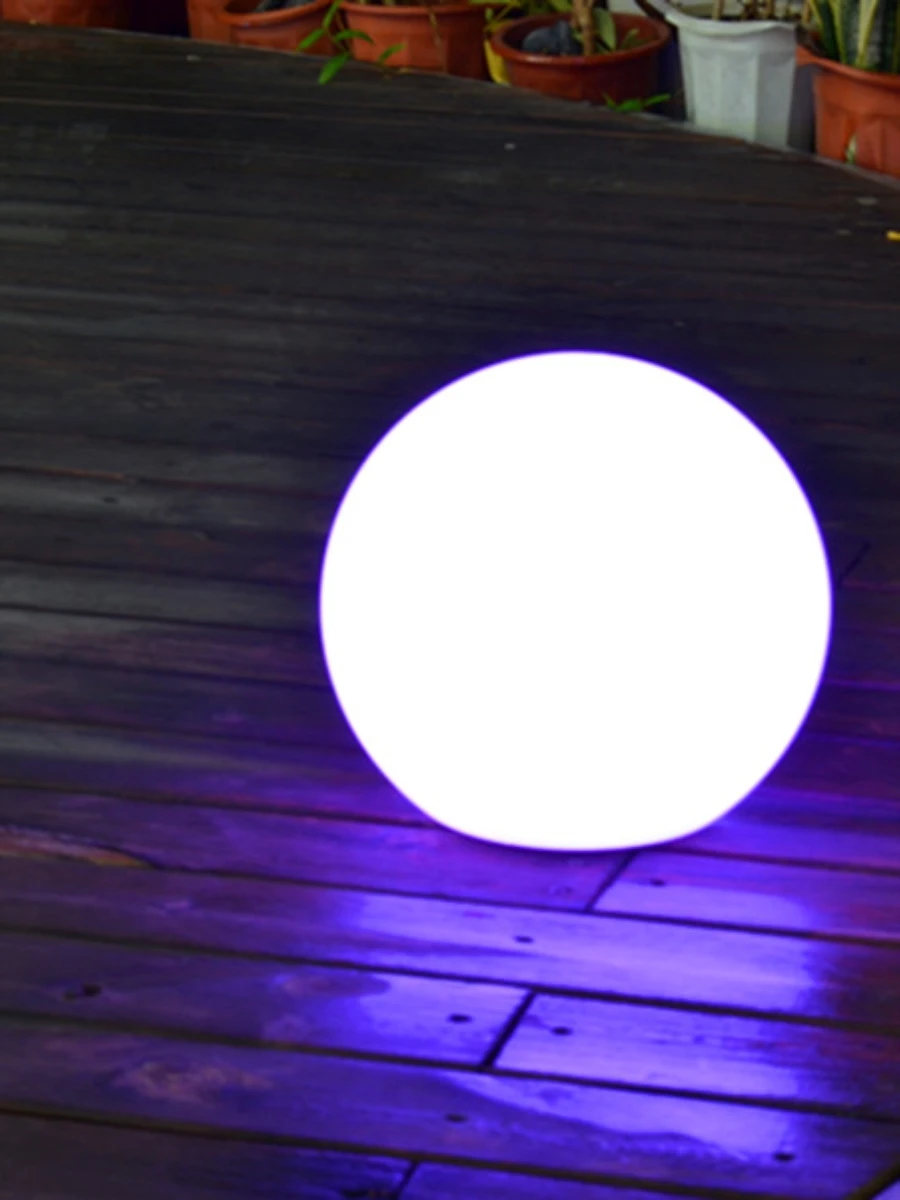 30cm 12inch LED Flashing Modern Colours Changing Remote Video Ball VC-B300