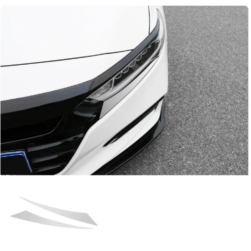 Cubierta de marco decorativo para faros delanteros de coche, pegatinas de cejas para Honda Accord 10, modelos del 2018 al 2022