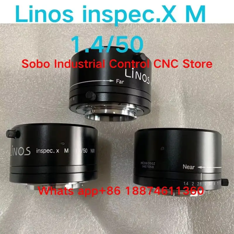 Second-hand test OK Linos inspec.X M 1.4/50 NIR Infrared Camera Industrial Lens